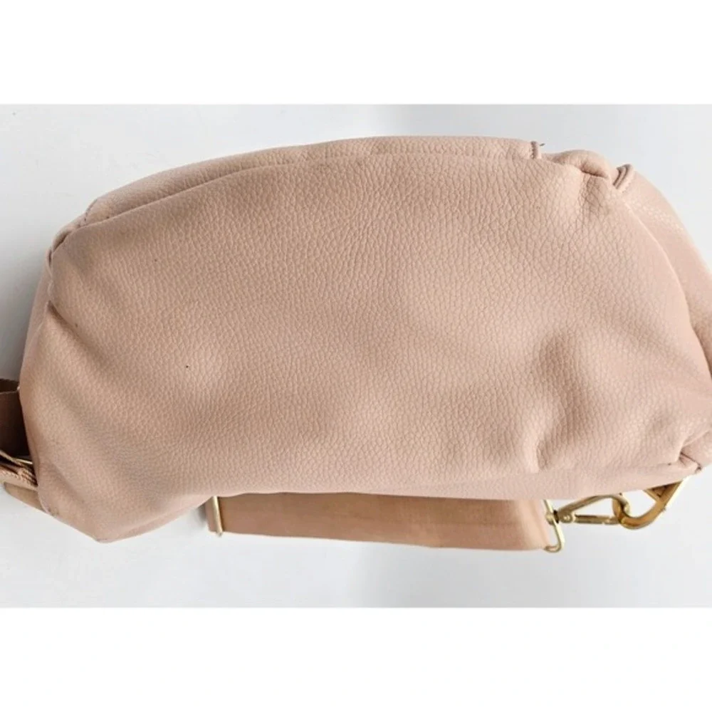 Fawn Design Diaper Bag Backpack Convertible‎ Blush Pink Gold Hardware